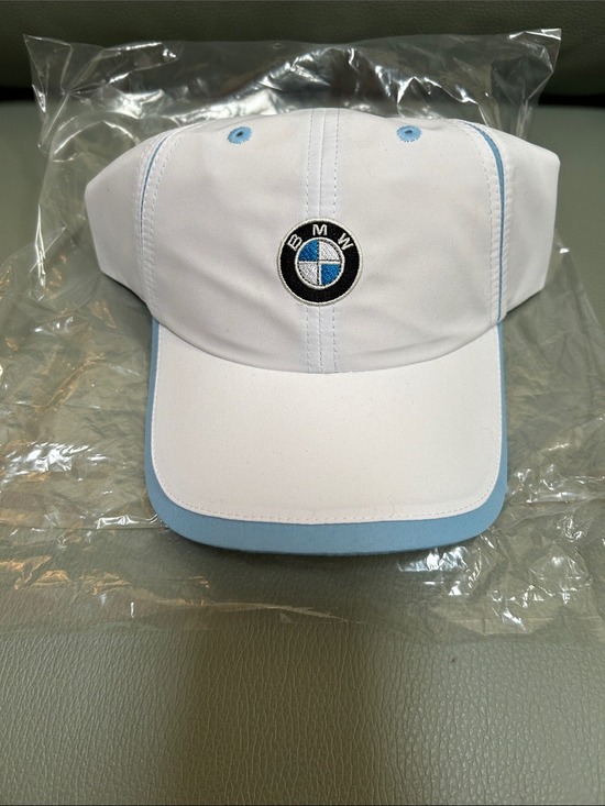 BMW Other - BMW White and Light Blue Logo Baseball Cap NWT
